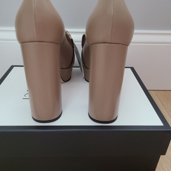 Gucci Marmont GG Platform Fringe Pump - Picture 5 of 16